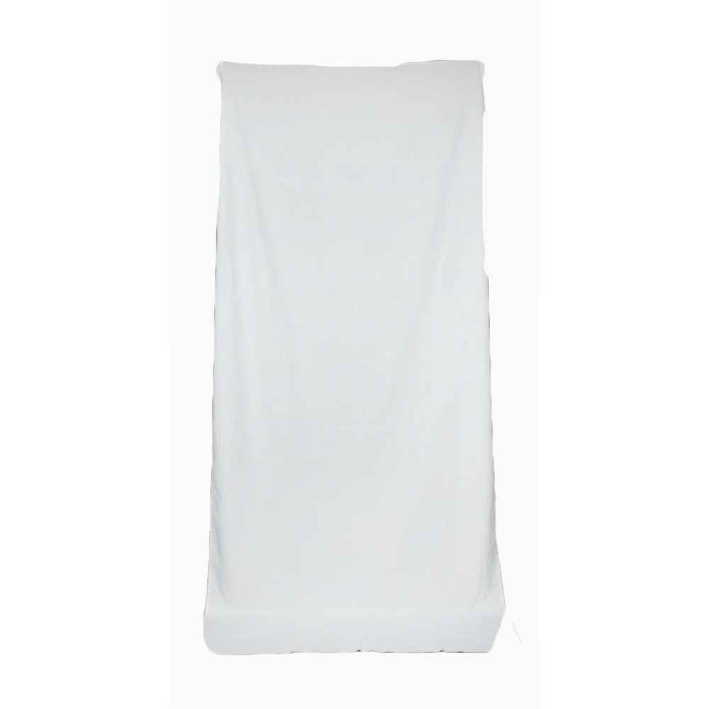Elastic White Soft Backdrop Curtain 100 x 46 in